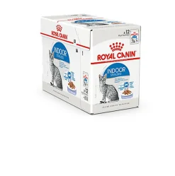 Royal Canin - Sachets Indoor en Gelée pour Chat - 12x85g