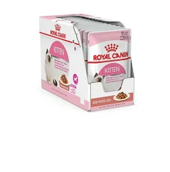 Royal Canin - Sachets Kitten Instinctive en Sauce pour Chat - 12x85g