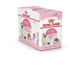 Royal Canin - Sachets Kitten Instinctive en Gelée pour Chaton - 12x85g
