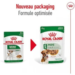 Royal Canin - Sachets Mini Adult en Sauce pour Chien - 12X85g