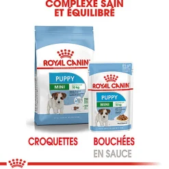 Royal Canin - Sachets Mini Puppy en Sauce pour Chiot - 12X85g