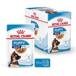 Royal Canin - Sachets Puppy Maxi en Sauce pour Chiot - 10x140g