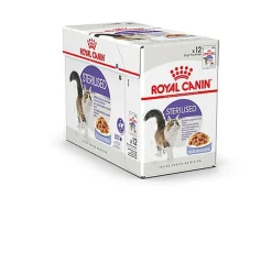 Royal Canin - Sachets Sterilised en Gelée pour Chat - 12x85g
