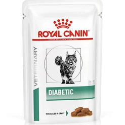 Royal Canin - Sachets Veterinary Diet Diabetic pour Chat - 12x85g