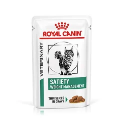 Royal Canin - Sachets Veterinary Satiety Weight Management pour Chat - 12x85g