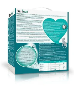 Sanicat - Litière Active White Ultra Agglomérante à l'Oxygène Actif pour Chat