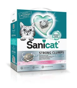 Sanicat - Litière Ultra Agglomerante à l'Oxygene Actif pour Chat - 10L