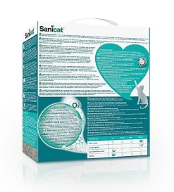 Sanicat - Litière Ultra Agglomerante à l'Oxygene Actif pour Chat - 10L