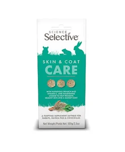 Science Selective - Friandises Skin & Coat Care pour Rongeurs - 100g