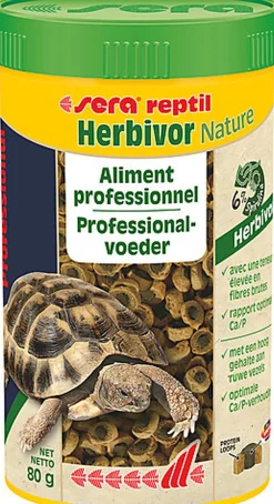 Sera - Aliments Professional Herbivor pour Reptiles Herbivores