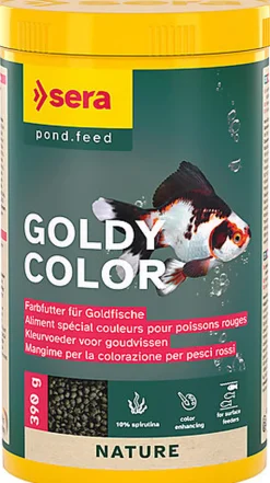 Sera - Aliments Spécial Couleurs Goldy Color Spirulina pour Poissons Rouges