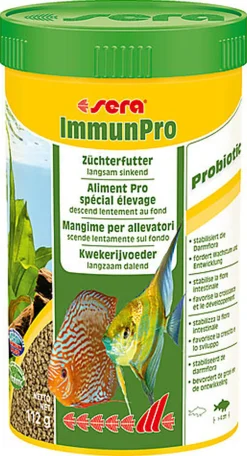 Sera - Aliments Spécial Élevage ImmunPro pour Poissons - 250ml