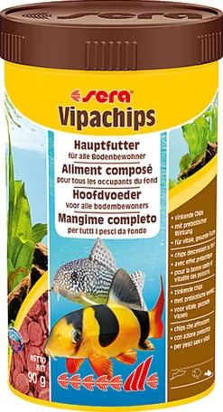 Sera - Aliments Vipachips pour Poissons du Fond