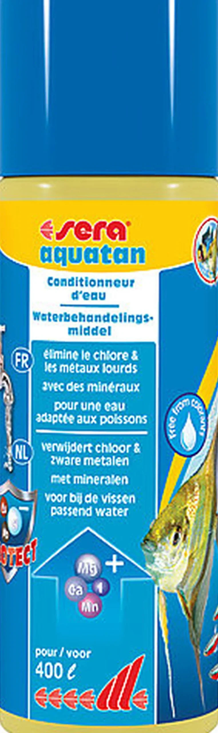 Sera - Conditionneur d'Eau Aquatan pour Aquarium - 100ml