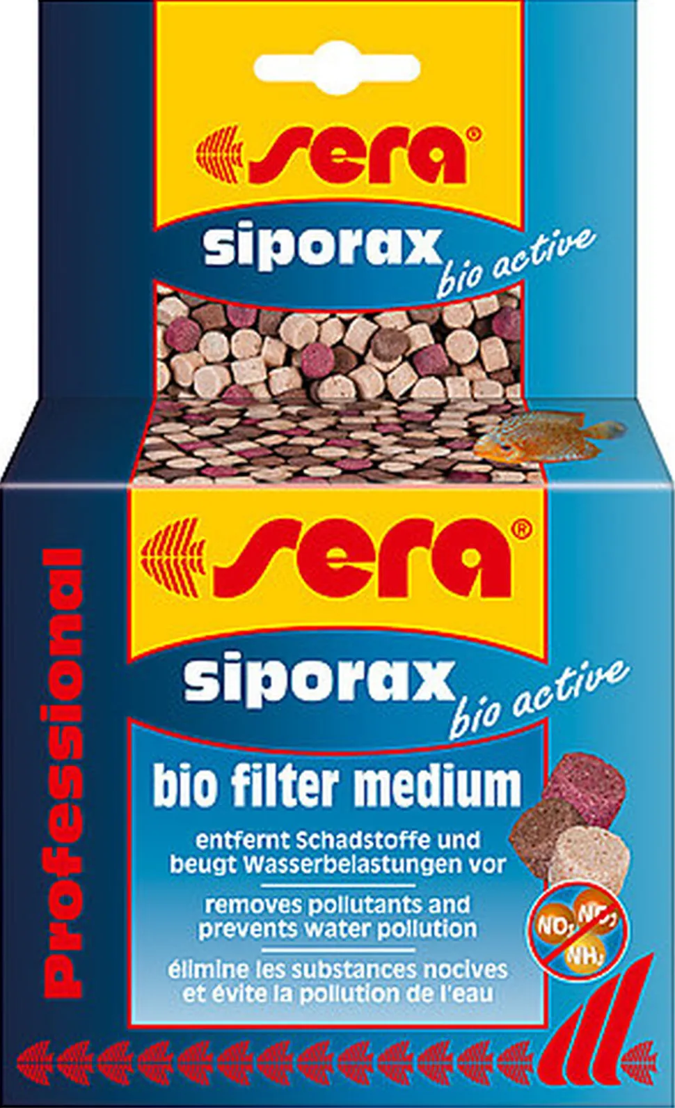Sera - Conditionneur en Granulés Siporax Bio Active Professional pour Aquarium - 500ml/210 g