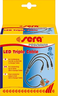 Sera - Connecteur Triple Cable pour Tube LED