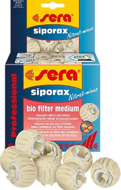 Sera - Media de Filtration Siporax Nitrat-minus Professional pour Aquarium - 145g