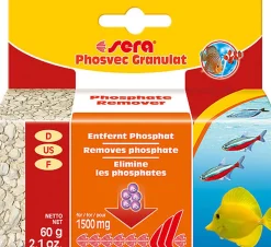 Sera - Phosvec Granulat pour Aquarium - 60g
