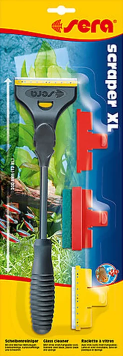 Sera - Raclette de Vitre Scraper pour Aquarium - XL