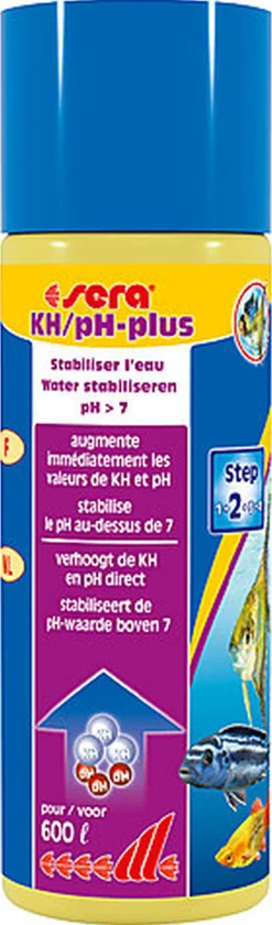 Sera - Stabilisateur d'Eau KH/pH-Plus pour Aquarium - 100ml
