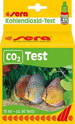 Sera - Test de Dioxyde de Carbone CO2 Test pour Aquarium - 15ml
