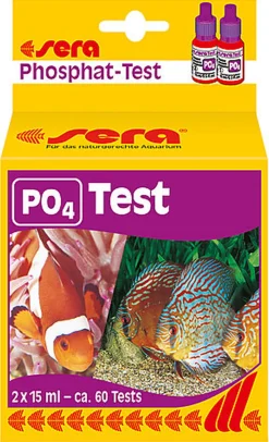 Sera - Test de Phosphates PO4 Test pour Aquarium - 2x15ml