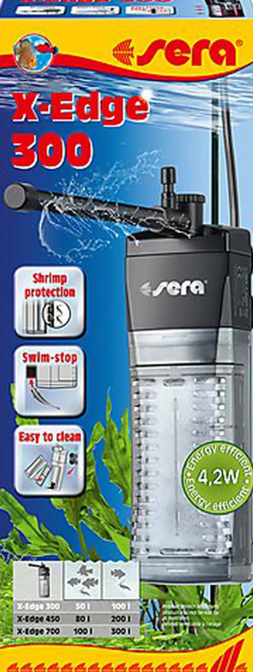 sera X-Edge 300 - filtre d'angle