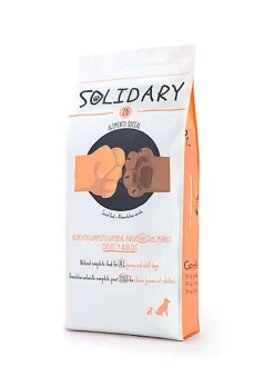 Solidary - Croquettes Dog 26 pour Chiens Adultes et Jeunes - 15Kg
