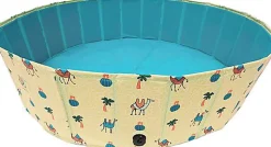 Summer Vibes - Piscine Jaune pour Chiens - M