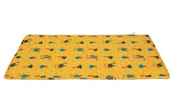 Summer Vibes - Tapis Imperméable Jaune pour Chiens - 29cm