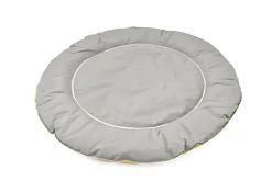 Summer Vibes - Tapis Rond Jaune pour Chats - 50cm