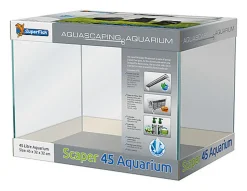 Superfish - Aquarium SCAPER 45 en Verre Crystal Clear - 45L