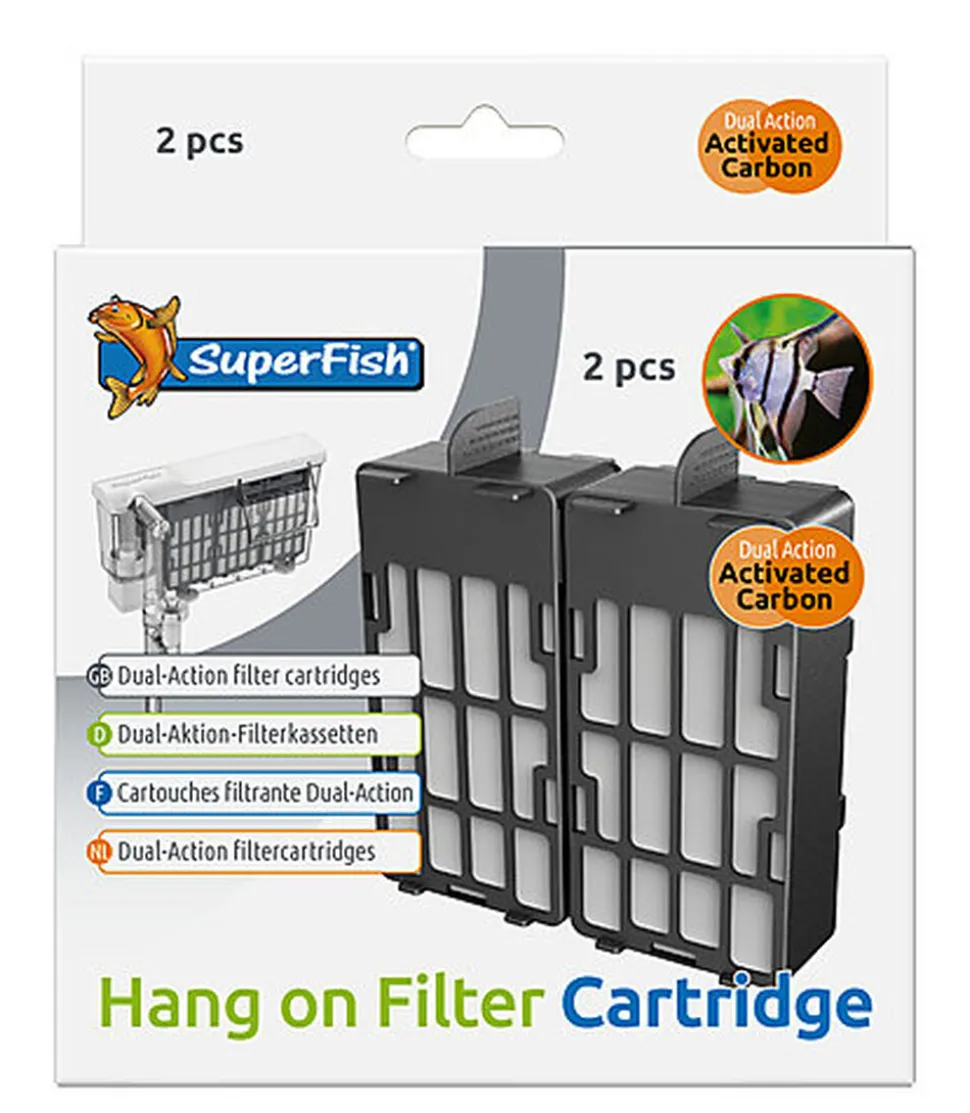 Superfish - Cartouche Filtration Hang on Cardridge - x2