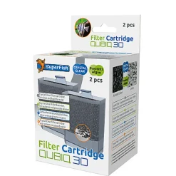 Superfish - Cartouches Filtres QUBIQ 30 pour Aquarium - x2