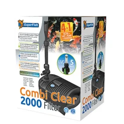 Superfish - CombiClear 2000 Filtre + UV + Pompe pour Bassin