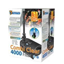 Superfish - CombiClear 4000 Filtre + UV + Pompe pour Bassin