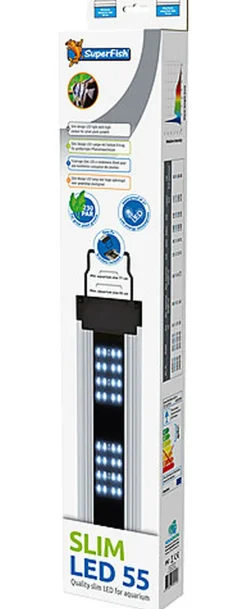 Superfish - Eclairage SLIM LED pour Aquarium - 55cm/34W