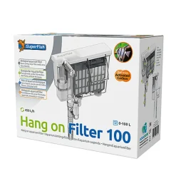 Superfish - Filtre Biologique Hang on Filter 100 Aquarium - 450L/h