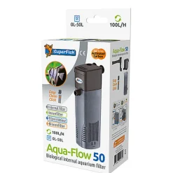 Superfish - Filtre Intérieur Aqua-Flow 50 - 100L/H