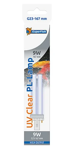Superfish - Lampe UV PL 9W G23167MM pour Bassin