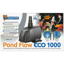 Superfish - Pompe Pond Flow Eco 1000 Fontaines et Filtrations