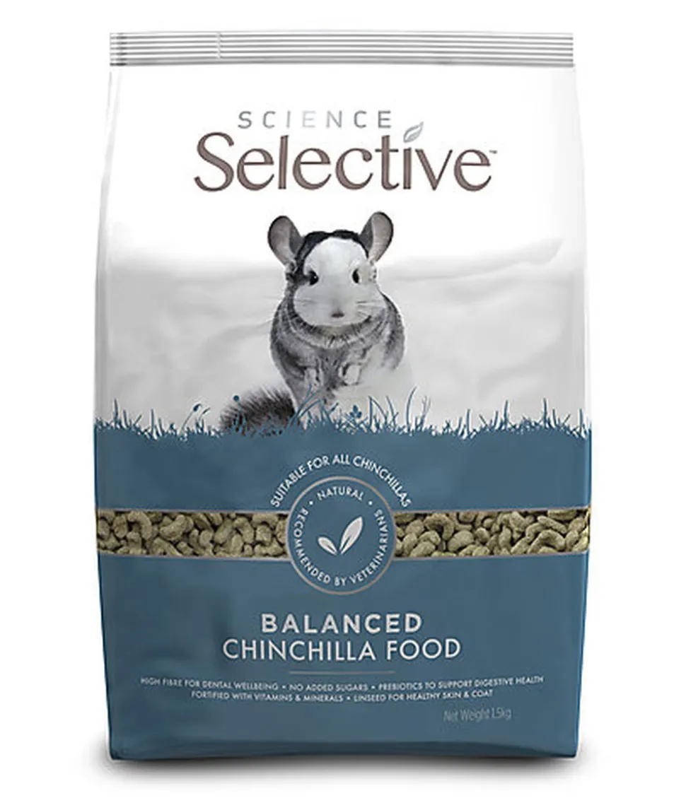 Supreme Science - Aliments Selective pour Chinchilla - 1,5Kg