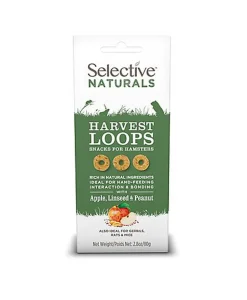Supreme Science - Selective Naturals Harvest Loops pour Rongeurs - 80g