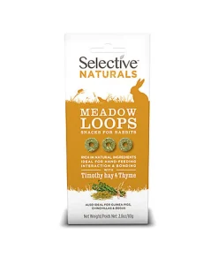Supreme Science - Selective Naturals Meadow Loops pour Rongeurs - 80g