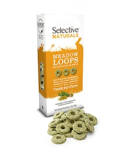 Supreme Science - Selective Naturals Meadow Loops pour Rongeurs - 80g
