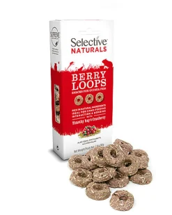 Supreme Science - Selective Naturals Berry Loops pour Rongeurs - 80g
