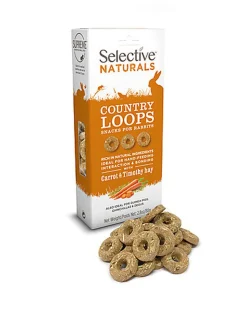 Supreme Science - Selective Naturals Country Loops pour Rongeurs - 80g