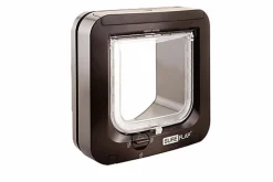 Sure PetCare - Chatière SureFlap à puce Électronique pour Chat - Marron