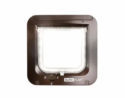 Sure PetCare - Chatière SureFlap à puce Électronique pour Chat - Marron