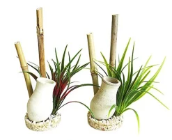 Sydeco - Décoration Plante Artificielle Jardin Japonais pour Aquarium